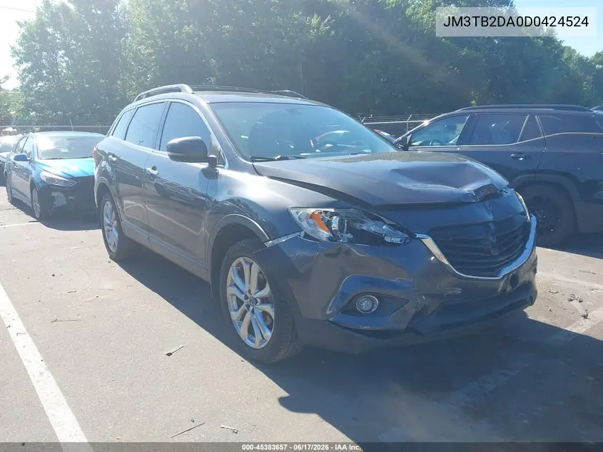 2013 Mazda Cx-9 Grand Touring VIN: JM3TB2DA0D0424524 Lot: 45383657