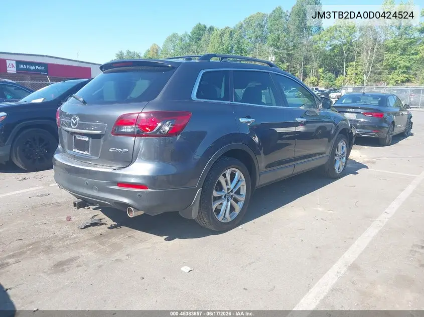 2013 Mazda Cx-9 Grand Touring VIN: JM3TB2DA0D0424524 Lot: 45383657