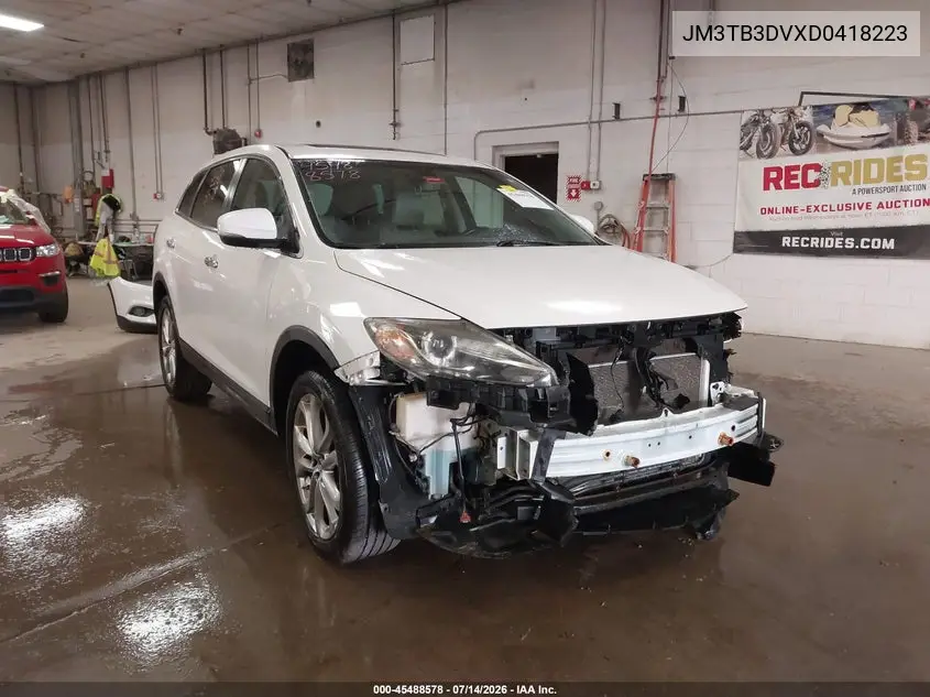 2013 Mazda Cx-9 Grand Touring VIN: JM3TB3DVXD0418223 Lot: 45488578