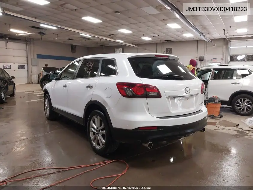 2013 Mazda Cx-9 Grand Touring VIN: JM3TB3DVXD0418223 Lot: 45488578