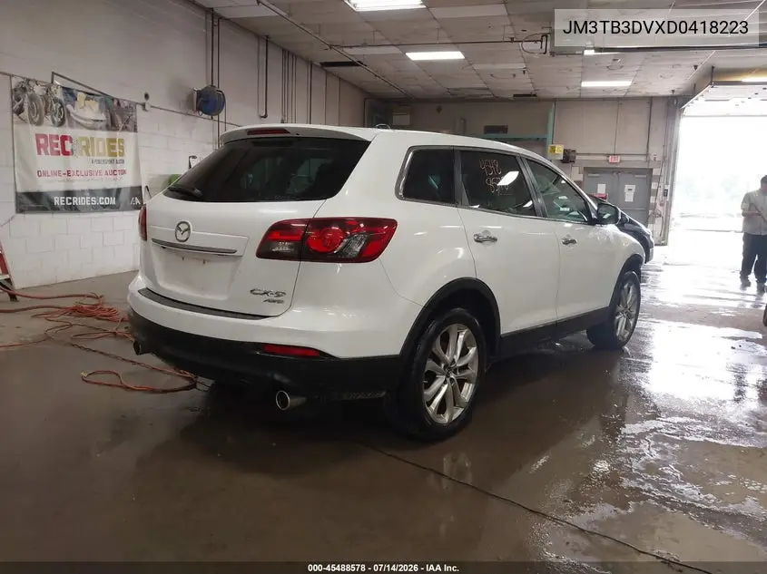 2013 Mazda Cx-9 Grand Touring VIN: JM3TB3DVXD0418223 Lot: 45488578