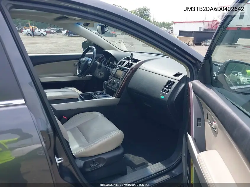2013 Mazda Cx-9 Grand Touring VIN: JM3TB2DA6D0402642 Lot: 45553146