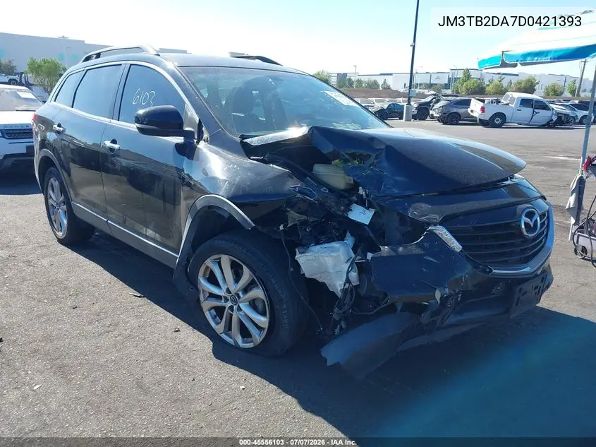 2013 Mazda Cx-9 Grand Touring VIN: JM3TB2DA7D0421393 Lot: 45556103