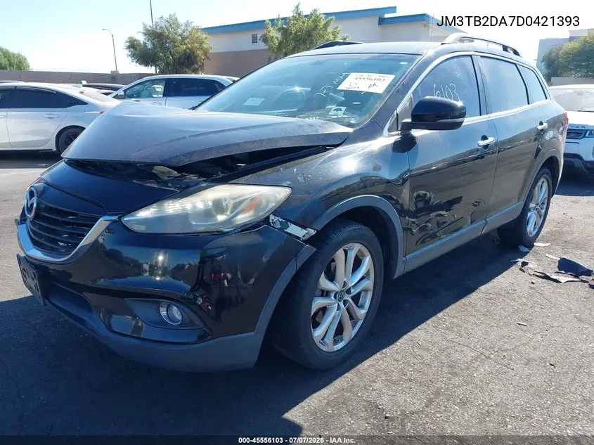 2013 Mazda Cx-9 Grand Touring VIN: JM3TB2DA7D0421393 Lot: 45556103