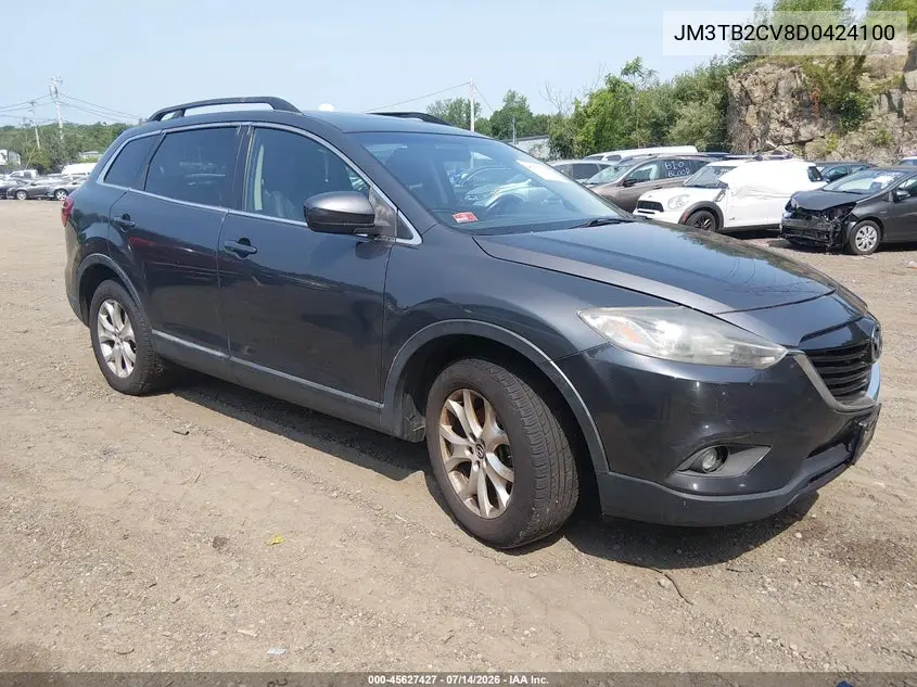 2013 Mazda Cx-9 Touring VIN: JM3TB2CV8D0424100 Lot: 45627427