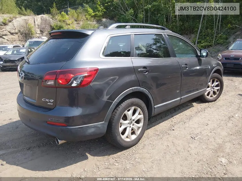 2013 Mazda Cx-9 Touring VIN: JM3TB2CV8D0424100 Lot: 45627427
