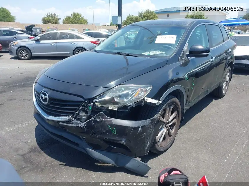2013 Mazda Cx-9 Grand Touring VIN: JM3TB3DA4D0406825 Lot: 45641778