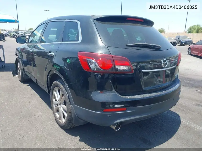 2013 Mazda Cx-9 Grand Touring VIN: JM3TB3DA4D0406825 Lot: 45641778