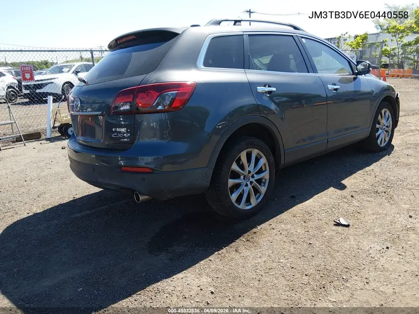 2014 Mazda Cx-9 Grand Touring VIN: JM3TB3DV6E0440558 Lot: 45332536