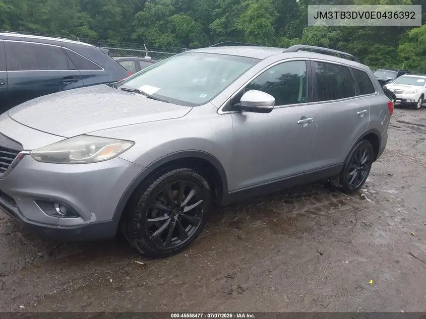 2014 Mazda Cx-9 Grand Touring VIN: JM3TB3DV0E0436392 Lot: 45558477