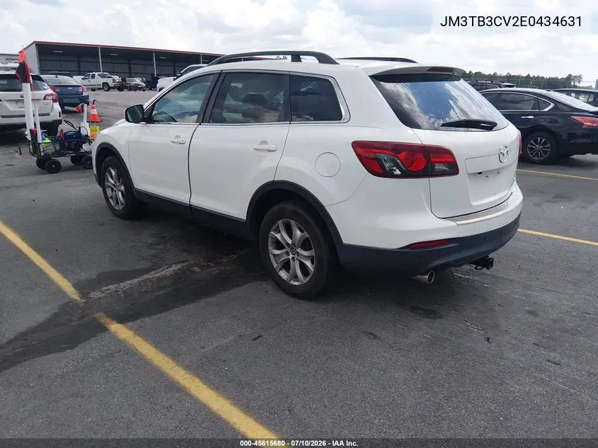 2014 Mazda Cx-9 Touring VIN: JM3TB3CV2E0434631 Lot: 45615680