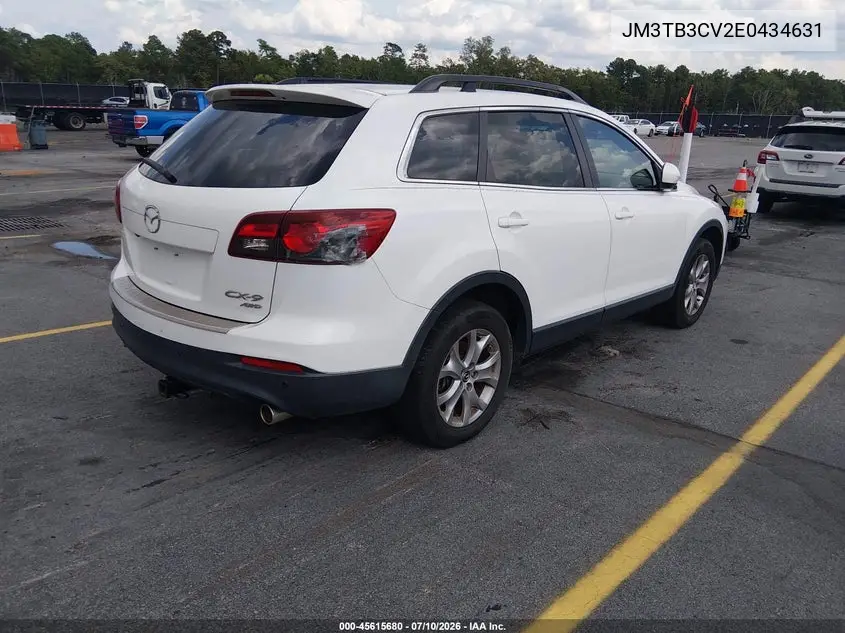 2014 Mazda Cx-9 Touring VIN: JM3TB3CV2E0434631 Lot: 45615680