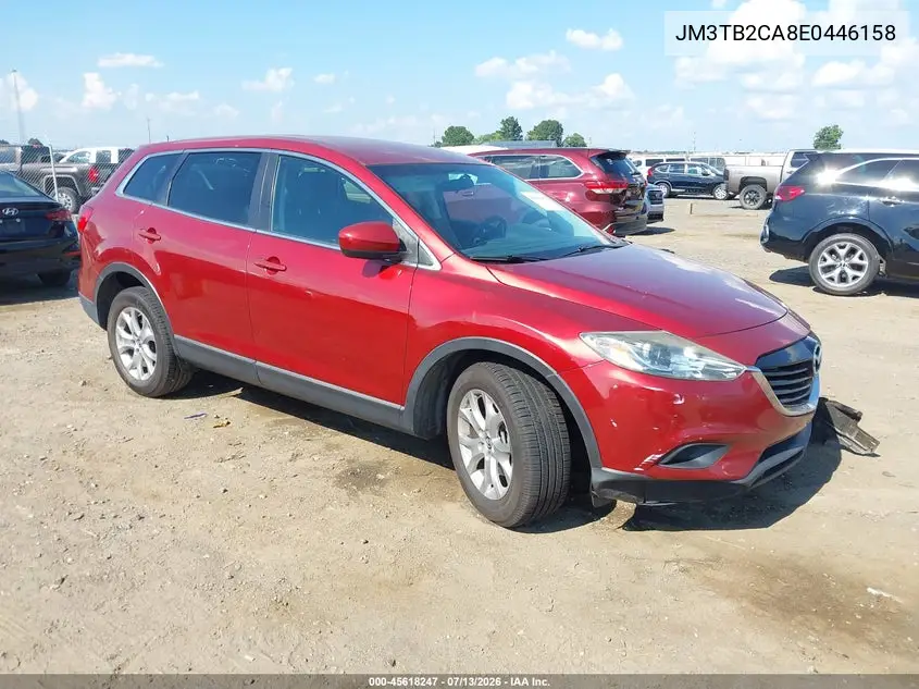 2014 Mazda Cx-9 Touring VIN: JM3TB2CA8E0446158 Lot: 45618247