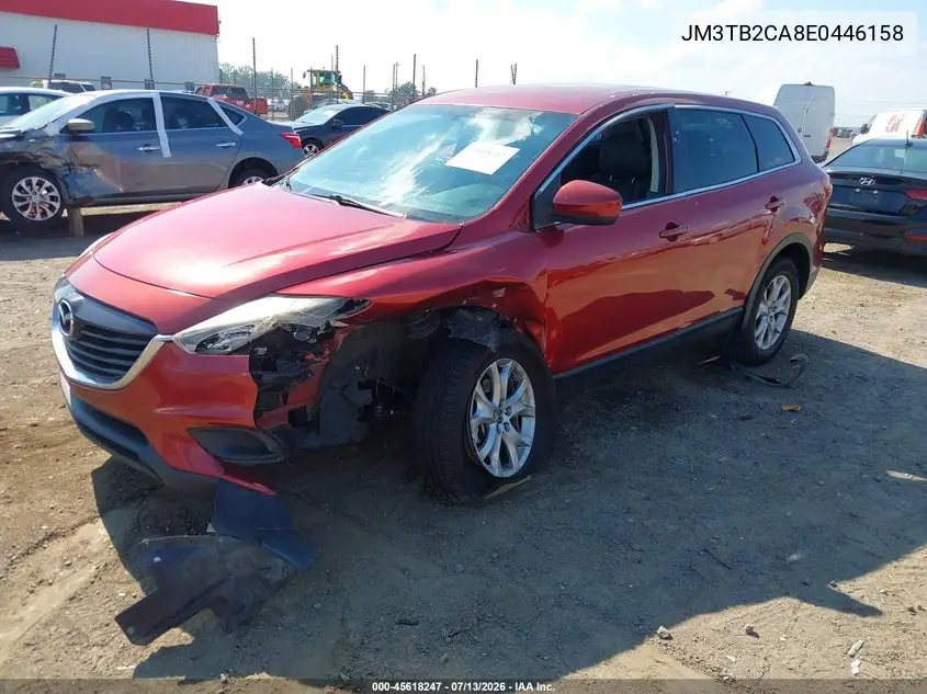 2014 Mazda Cx-9 Touring VIN: JM3TB2CA8E0446158 Lot: 45618247