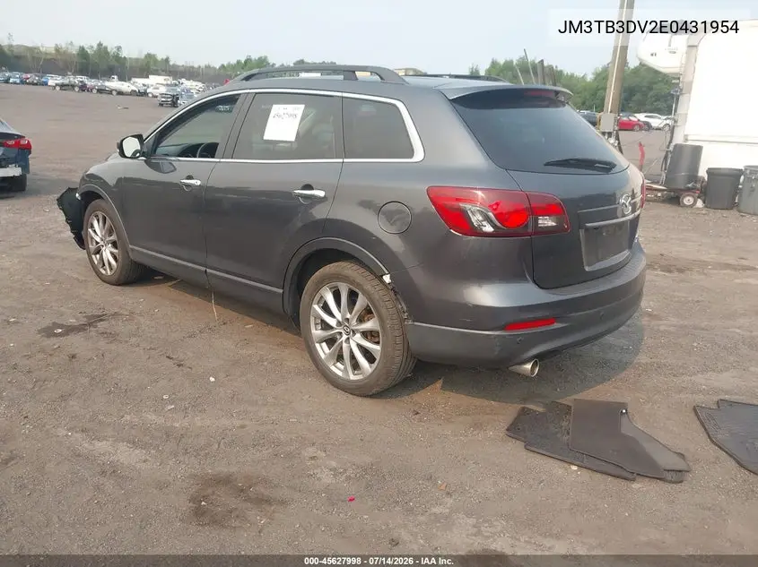 2014 Mazda Cx-9 Grand Touring VIN: JM3TB3DV2E0431954 Lot: 45627998