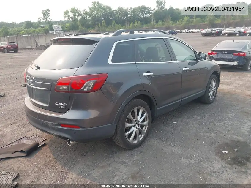 2014 Mazda Cx-9 Grand Touring VIN: JM3TB3DV2E0431954 Lot: 45627998