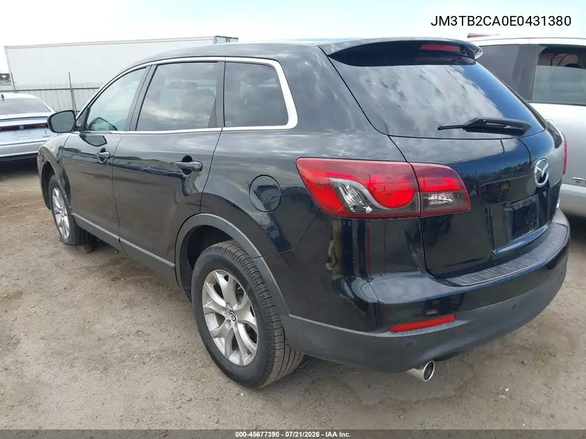 2014 Mazda Cx-9 Touring VIN: JM3TB2CA0E0431380 Lot: 45677390