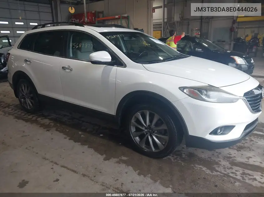 2014 Mazda Cx-9 Grand Touring VIN: JM3TB3DA8E0444026 Lot: 45687877