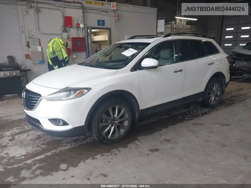2014 Mazda Cx-9 Grand Touring VIN: JM3TB3DA8E0444026 Lot: 45687877