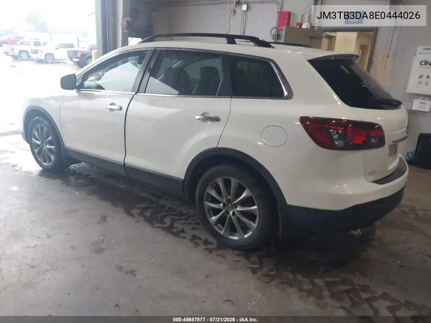 2014 Mazda Cx-9 Grand Touring VIN: JM3TB3DA8E0444026 Lot: 45687877