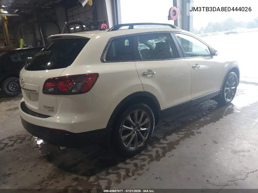 2014 Mazda Cx-9 Grand Touring VIN: JM3TB3DA8E0444026 Lot: 45687877