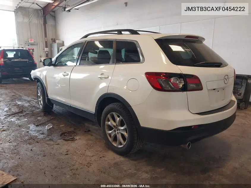 2015 Mazda Cx-9 Touring VIN: JM3TB3CAXF0454222 Lot: 45333365