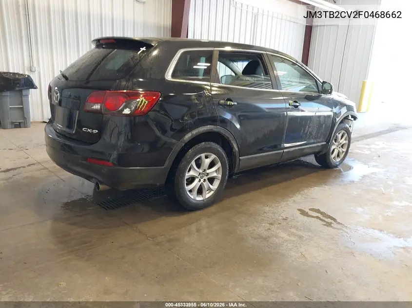 2015 Mazda Cx-9 Touring VIN: JM3TB2CV2F0468662 Lot: 45333955