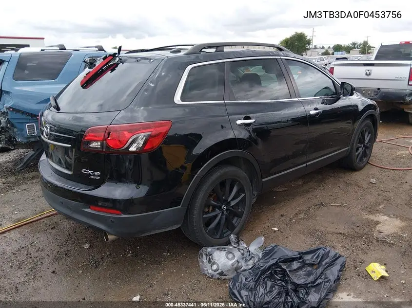 2015 Mazda Cx-9 Grand Touring VIN: JM3TB3DA0F0453756 Lot: 45337441