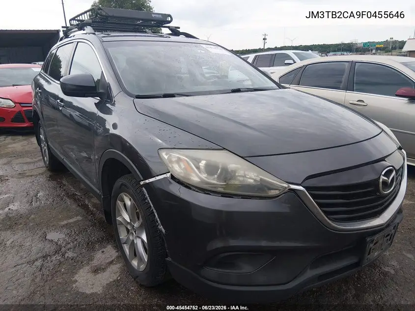 2015 Mazda Cx-9 Touring VIN: JM3TB2CA9F0455646 Lot: 45454752