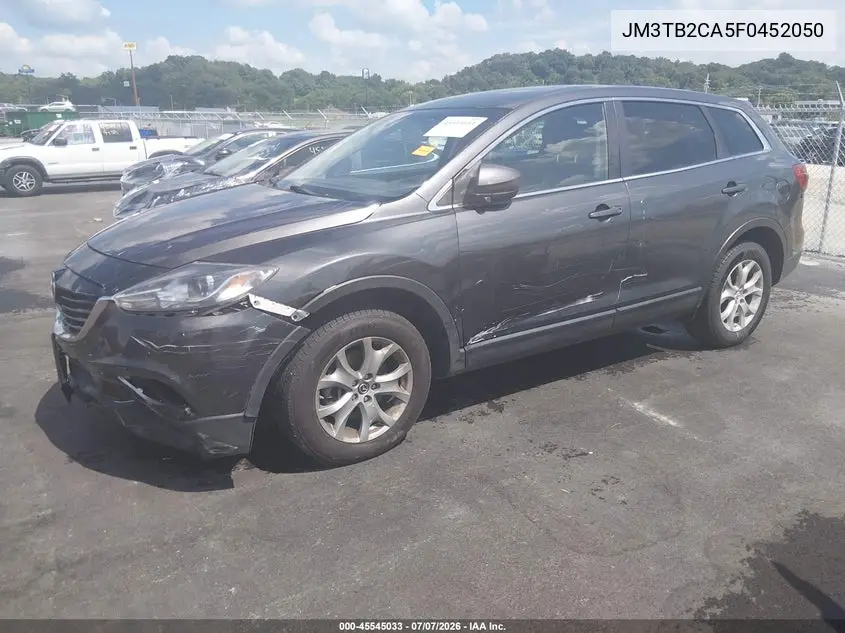 2015 Mazda Cx-9 Touring VIN: JM3TB2CA5F0452050 Lot: 45545033