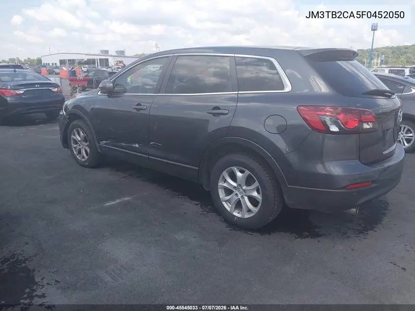 2015 Mazda Cx-9 Touring VIN: JM3TB2CA5F0452050 Lot: 45545033