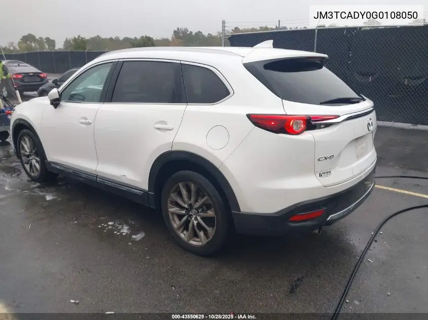 JM3TCADY0G0108050 2016 Mazda Cx-9 Grand Touring