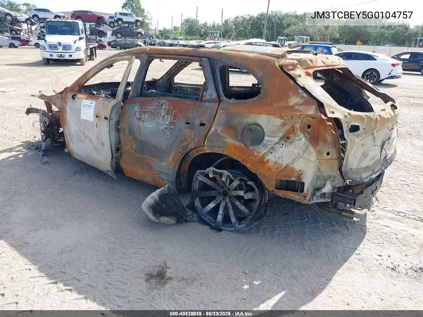 JM3TCBEY5G0104757 2016 Mazda Cx-9 Signature