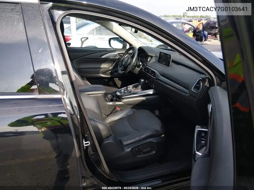 2016 Mazda Cx-9 Touring VIN: JM3TCACY7G0103641 Lot: 45430579