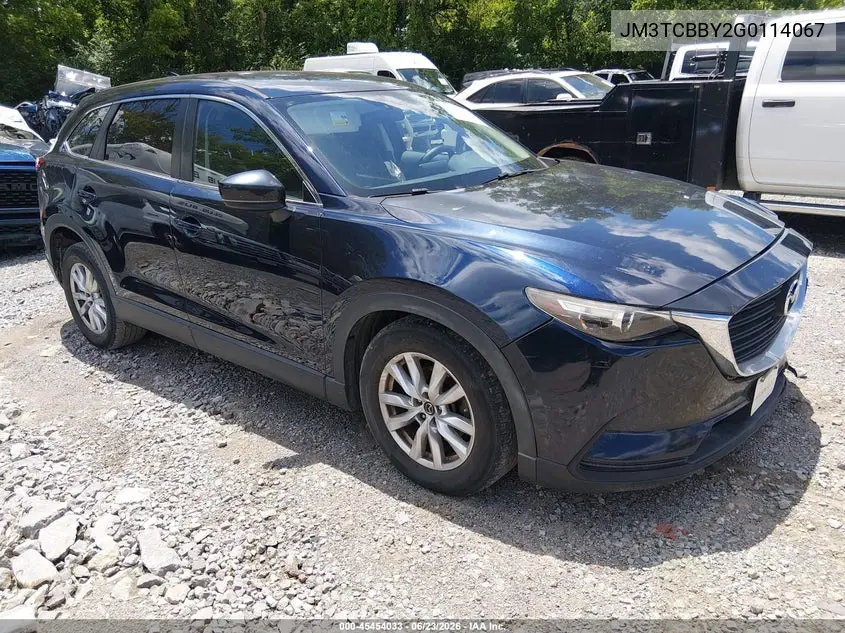 2016 Mazda Cx-9 Sport VIN: JM3TCBBY2G0114067 Lot: 45454033