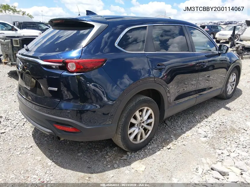 2016 Mazda Cx-9 Sport VIN: JM3TCBBY2G0114067 Lot: 45454033