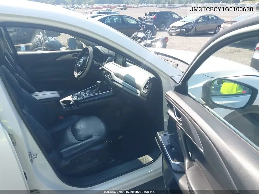 2016 Mazda Cx-9 Touring VIN: JM3TCBCY1G0100630 Lot: 45579790