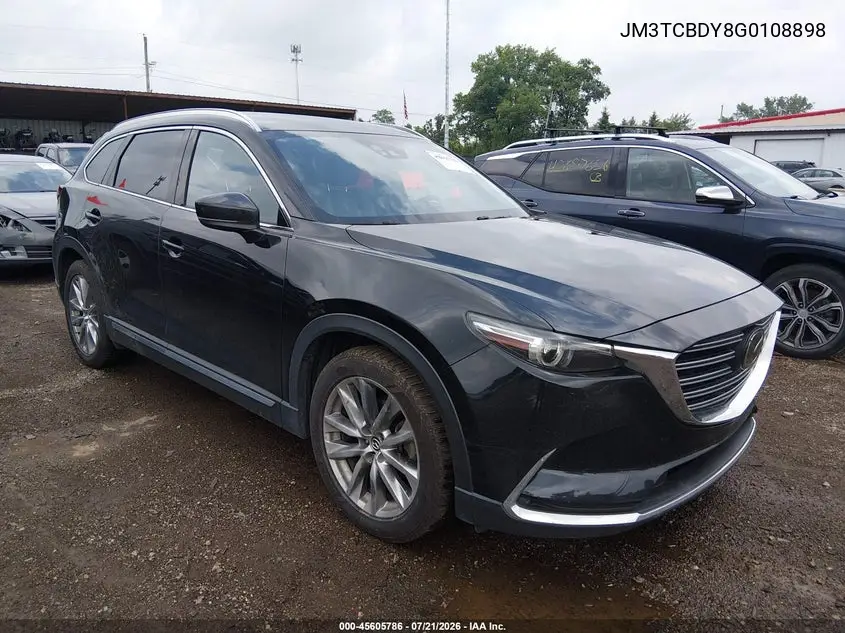 2016 Mazda Cx-9 Grand Touring VIN: JM3TCBDY8G0108898 Lot: 45605786