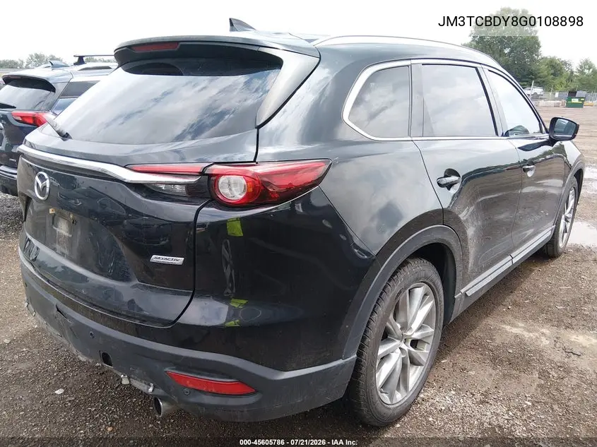 2016 Mazda Cx-9 Grand Touring VIN: JM3TCBDY8G0108898 Lot: 45605786