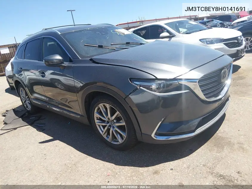2017 Mazda Cx-9 Signature VIN: JM3TCBEY8H0141691 Lot: 45550415