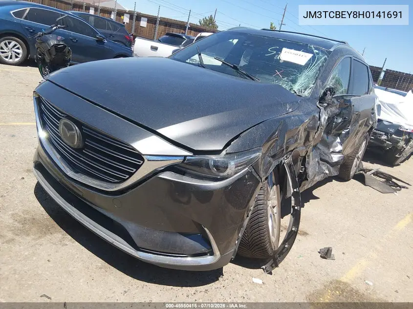 2017 Mazda Cx-9 Signature VIN: JM3TCBEY8H0141691 Lot: 45550415