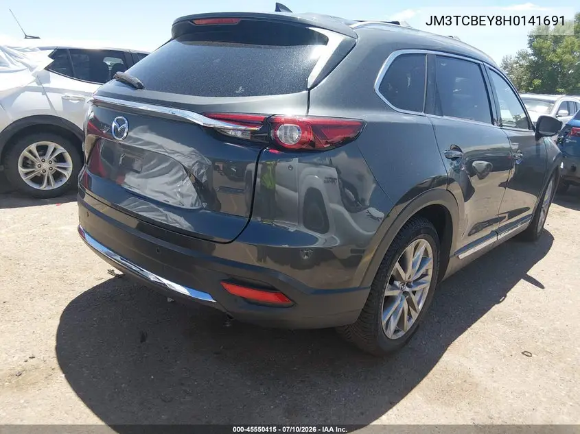 2017 Mazda Cx-9 Signature VIN: JM3TCBEY8H0141691 Lot: 45550415