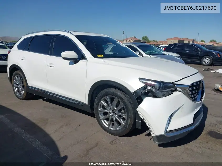 2018 Mazda Cx-9 Signature VIN: JM3TCBEY6J0217690 Lot: 45334375