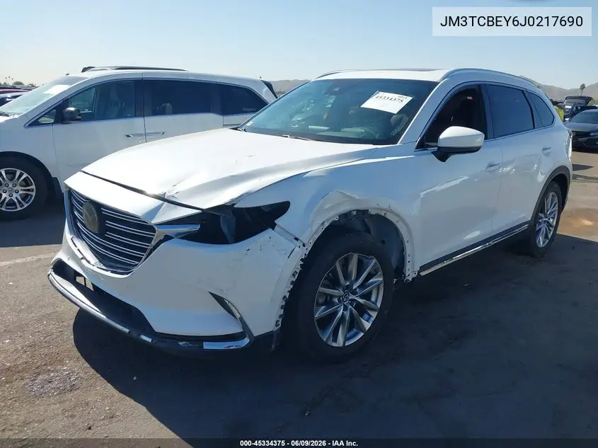 2018 Mazda Cx-9 Signature VIN: JM3TCBEY6J0217690 Lot: 45334375