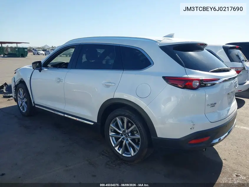 2018 Mazda Cx-9 Signature VIN: JM3TCBEY6J0217690 Lot: 45334375