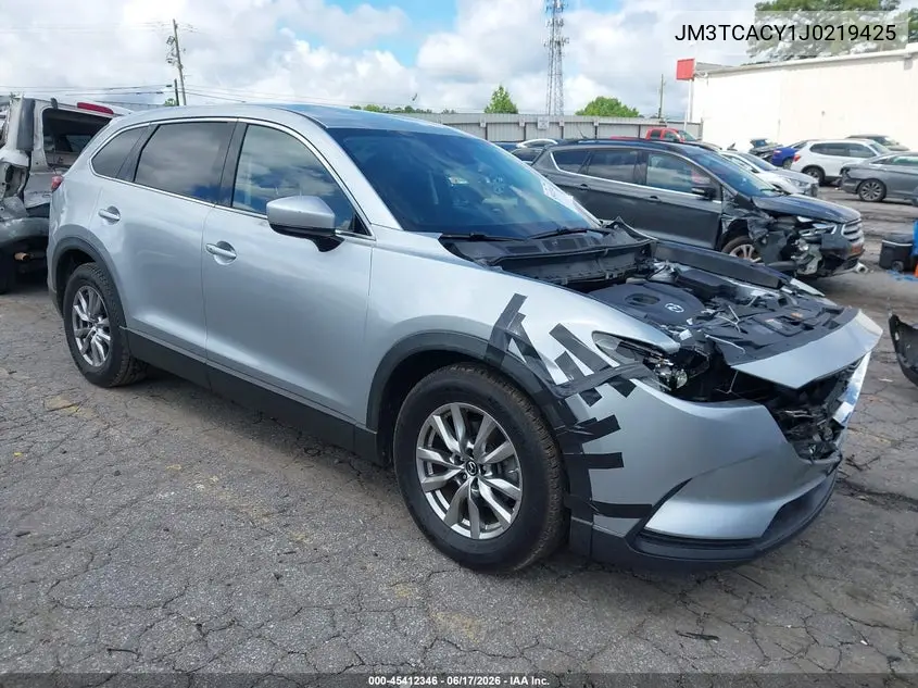 2018 Mazda Cx-9 Touring VIN: JM3TCACY1J0219425 Lot: 45412346