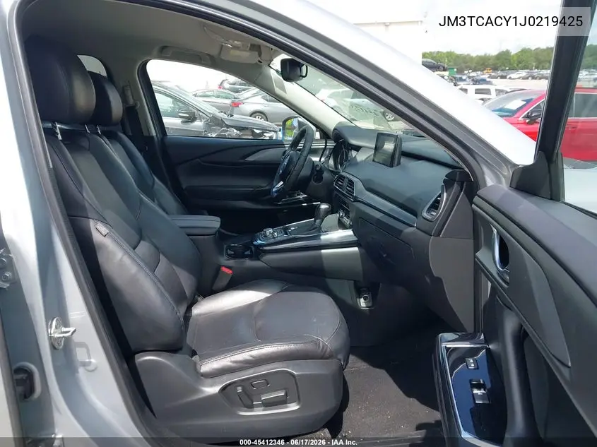 2018 Mazda Cx-9 Touring VIN: JM3TCACY1J0219425 Lot: 45412346