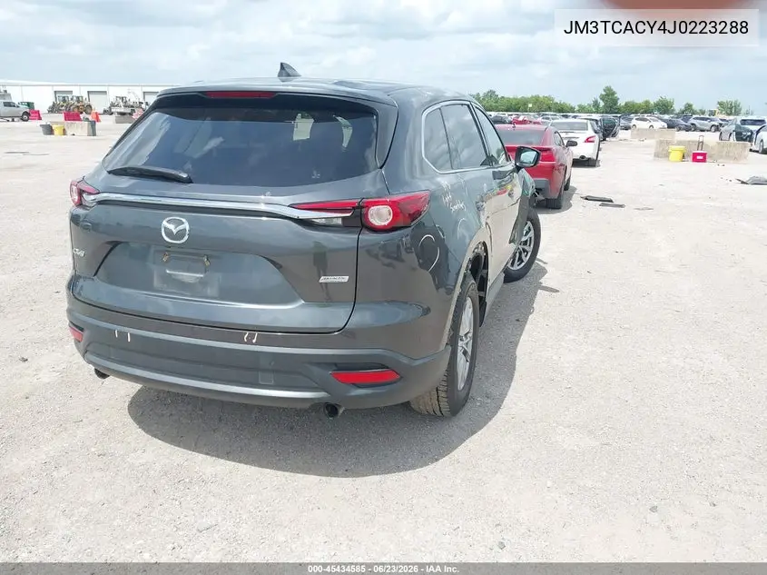 2018 Mazda Cx-9 Touring VIN: JM3TCACY4J0223288 Lot: 45434585