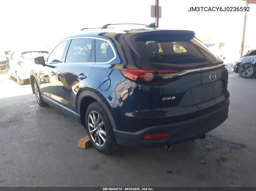 2018 Mazda Cx-9 Touring VIN: JM3TCACY6J0236592 Lot: 45434715