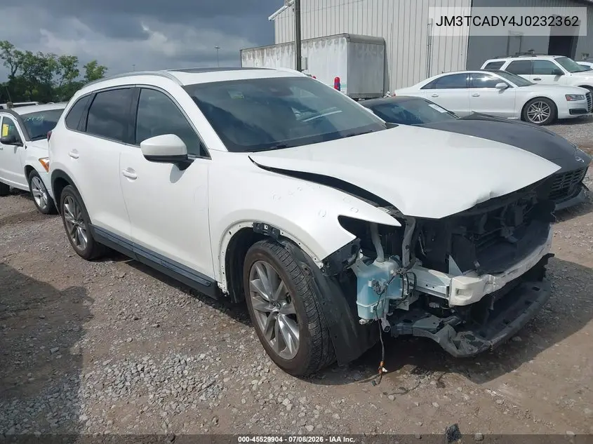 2018 Mazda Cx-9 Grand Touring VIN: JM3TCADY4J0232362 Lot: 45529904